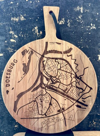 Borrelplank Stadskaart Borrelplank stadskaart